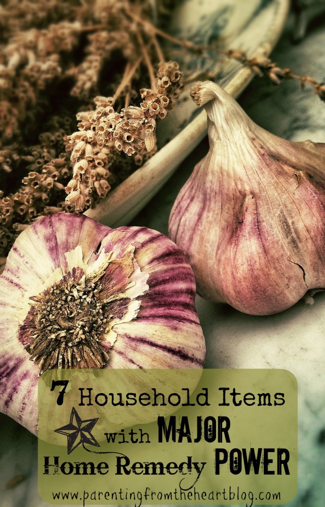 As a result of my reading Home Remedies An A-Z Guide of Quick and Easy Natural Cures, I have compiled a list of 7 household items with major home remedy power.
