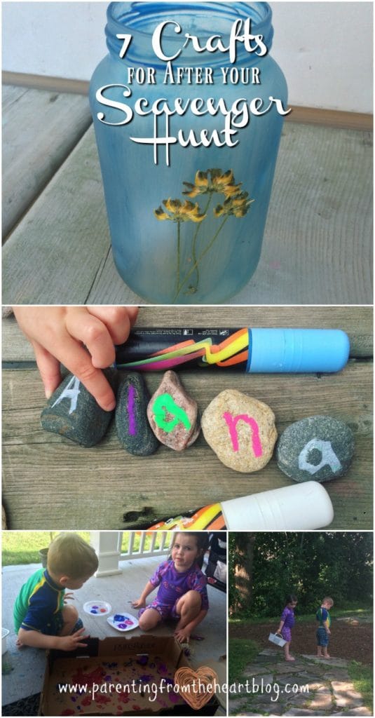 Bring your nature scavenger to life with these 7 nature scavenger hunt crafts. Find printables for your nature scavenger hunt, ideas for what to look for and then 7 activities to do with your kids afterwards! Simple ideas, play-based learning, easy crafts for preschoolers, toddlers