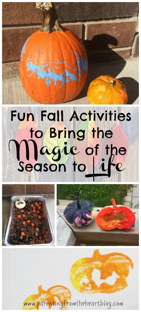 Bring the magic of the season to life with these fun Fall activities for toddlers, preschoolers, and kindergarteners. All of these kids activities are simple to set up, fun, and promote play-based learning