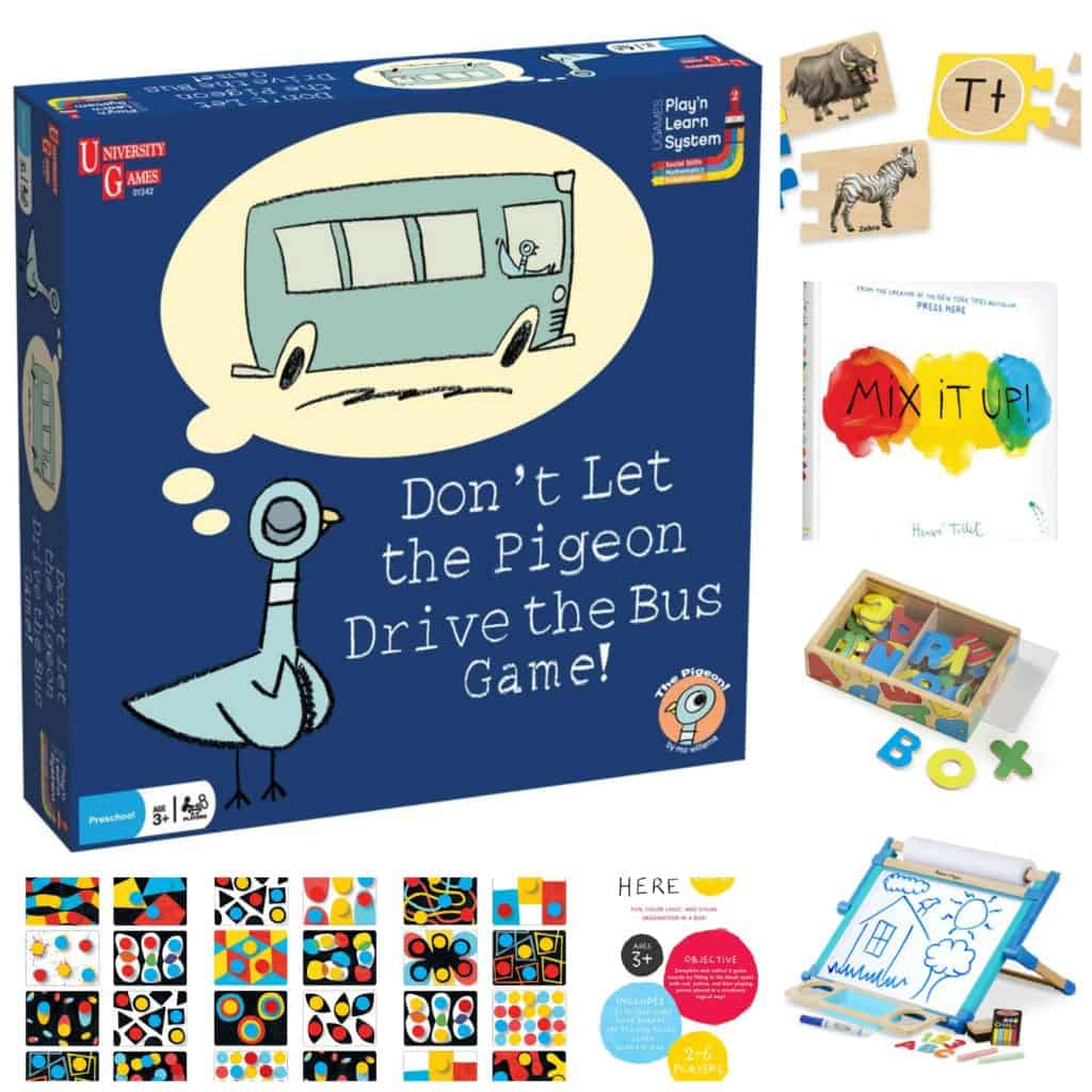 Toys can build or break on the magic of play-based learning. Click here to find the best play-based learning toy ideas. Find STEM toys, toys to promote pretend play, literacy, gross motor and fine motor skills. There is so much learning through play to be had. 