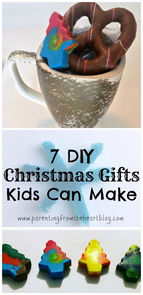 DIY Christmas Gifts kids can make with minimal help. Everything is easy to set up too and fun! Holiday gifts