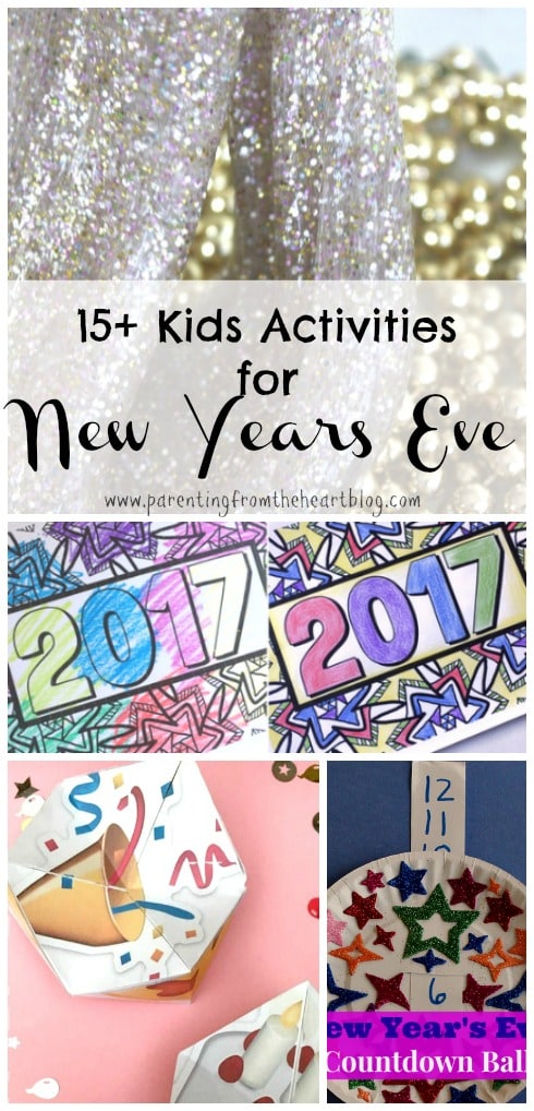 For tired parents who have just shelled out a lot over Christmas, Kwanza, and/or Hanukah, New Years Eve at home is NICE. Include your children by trying any number of these 15+ New Years Kids Activities! These New Years Eve kids activities are simple, rooted in play-based learning, and help promote numeracy, fine-motor skills, understanding the holidays and so much more!!! Crafts, kids crafts,
