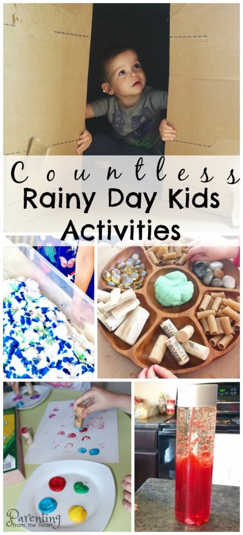 Rainy Day Toddler Activities for Those Days You're Stuck Inside