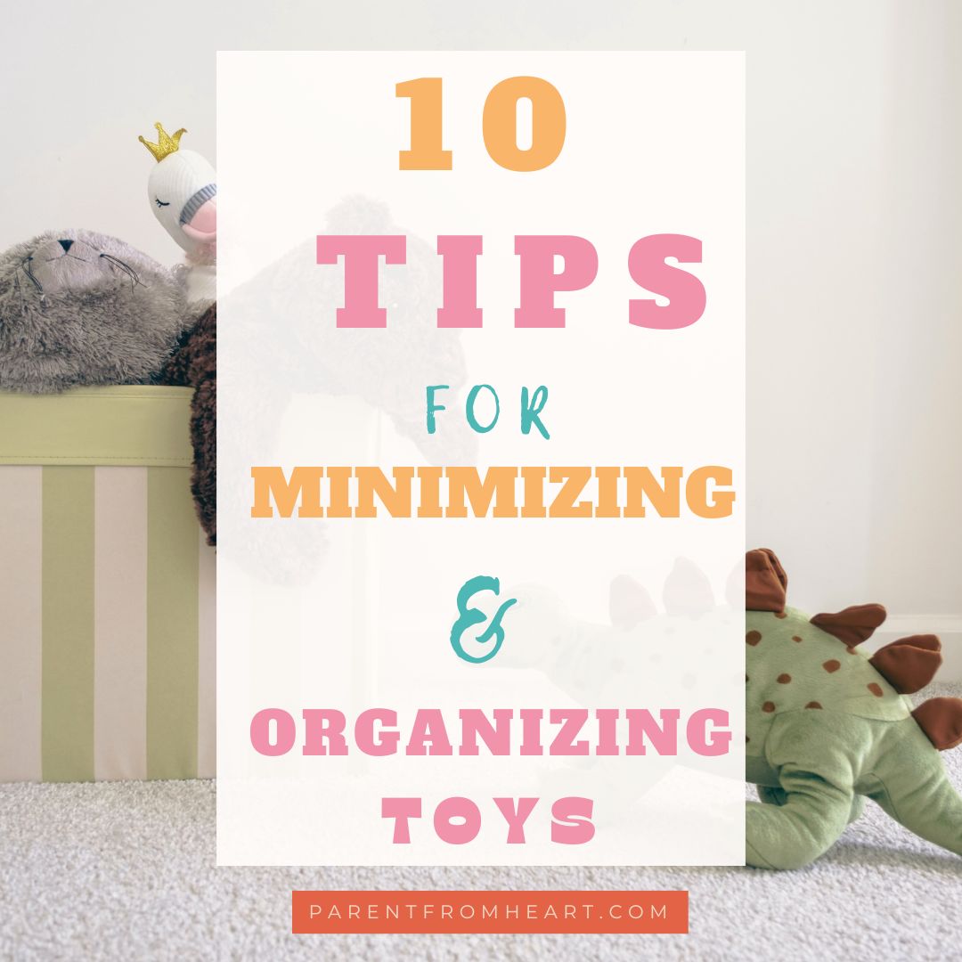 10 tips to organize toys cover photo