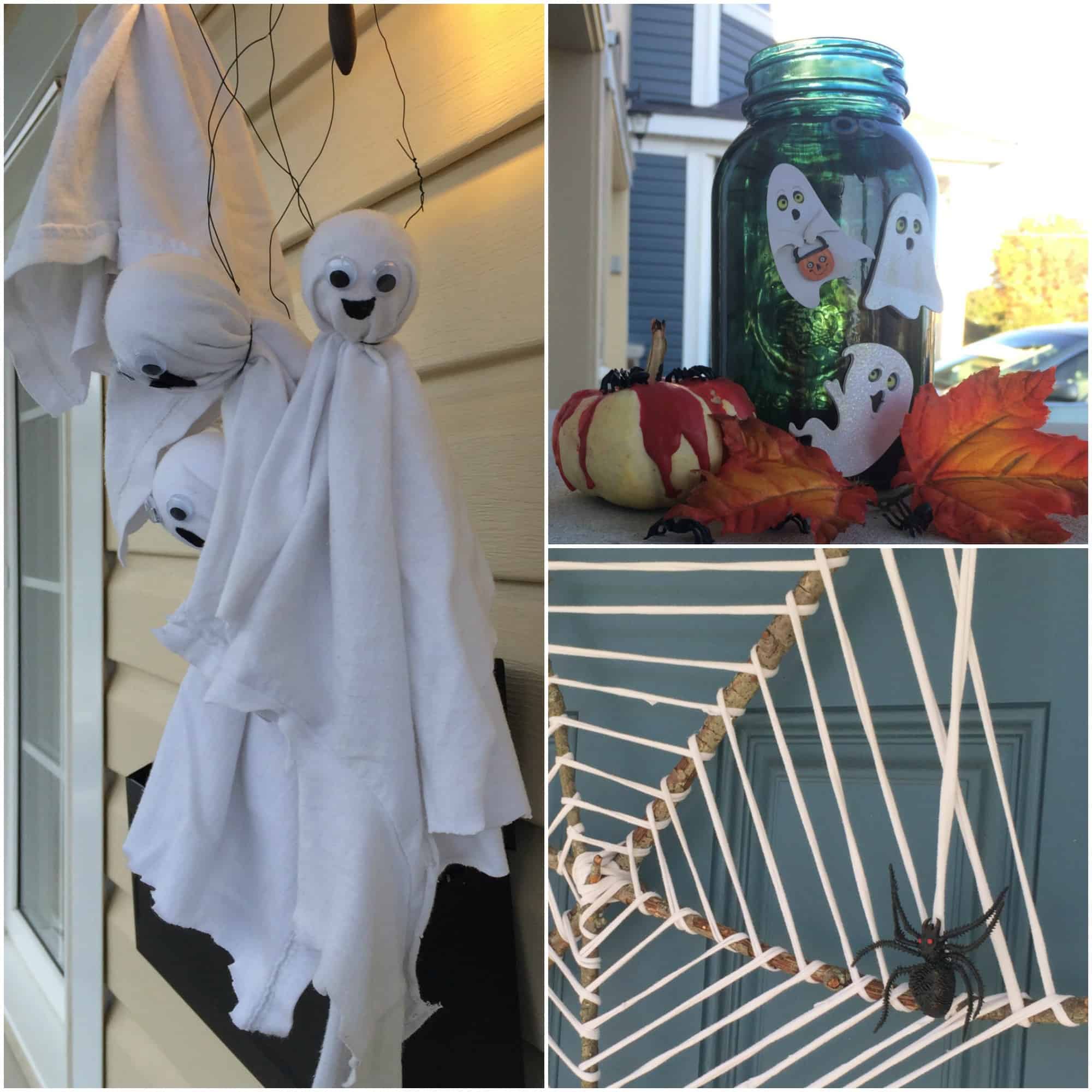 Make easy, inexpensive DIY Halloween decor your kids can help with too! This DIY Halloween deco