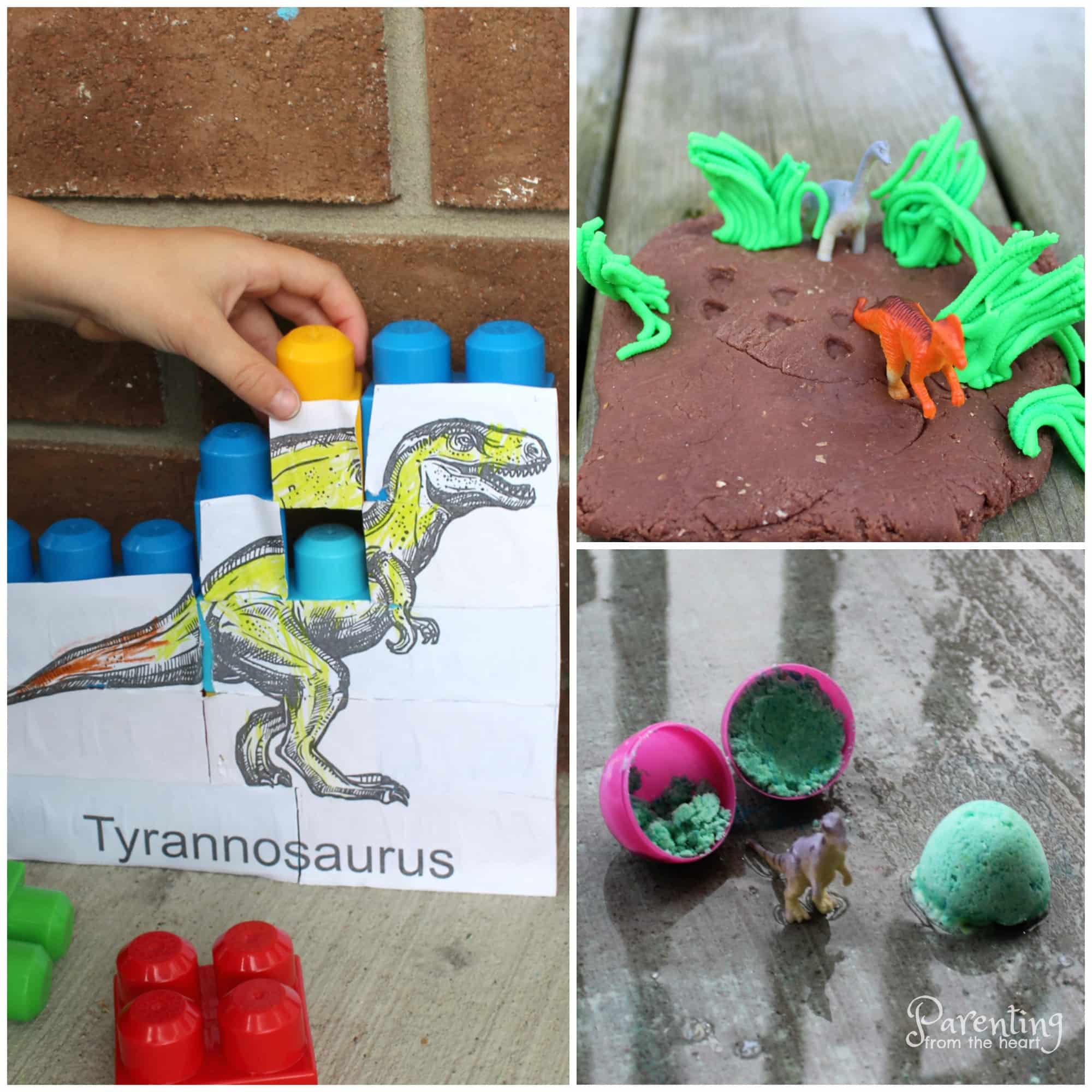 These 5 hands-on dinosaurs for kids activities are rooted in play-based learning. They foster scientific discovery, STEM learning, fine motor skill practice scissor skills and so much for! Comes with a free printable.