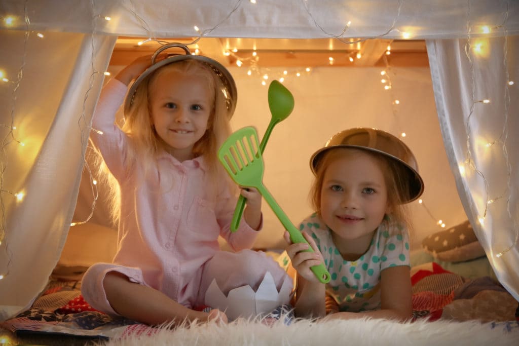More than once I've been tempted to buy a fort building kit for my kids. Turns out, I had the wrong idea. Kids' forts should be simple and fun. Find the best way to build forts for kids that promote STEM and play-based learning.