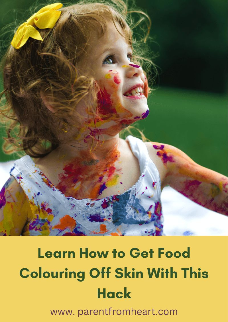 Learn How to Get Food Coloring Off Skin With This Hack Parent From Heart
