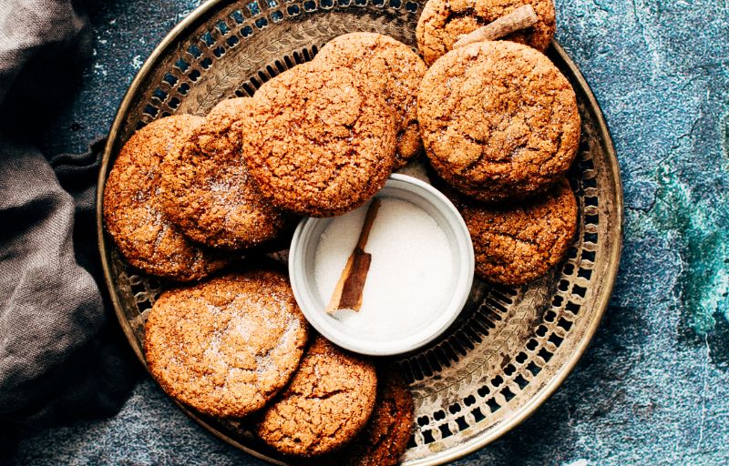 Ginger cookies are a great snack to have when combatting pregnancy nausea.