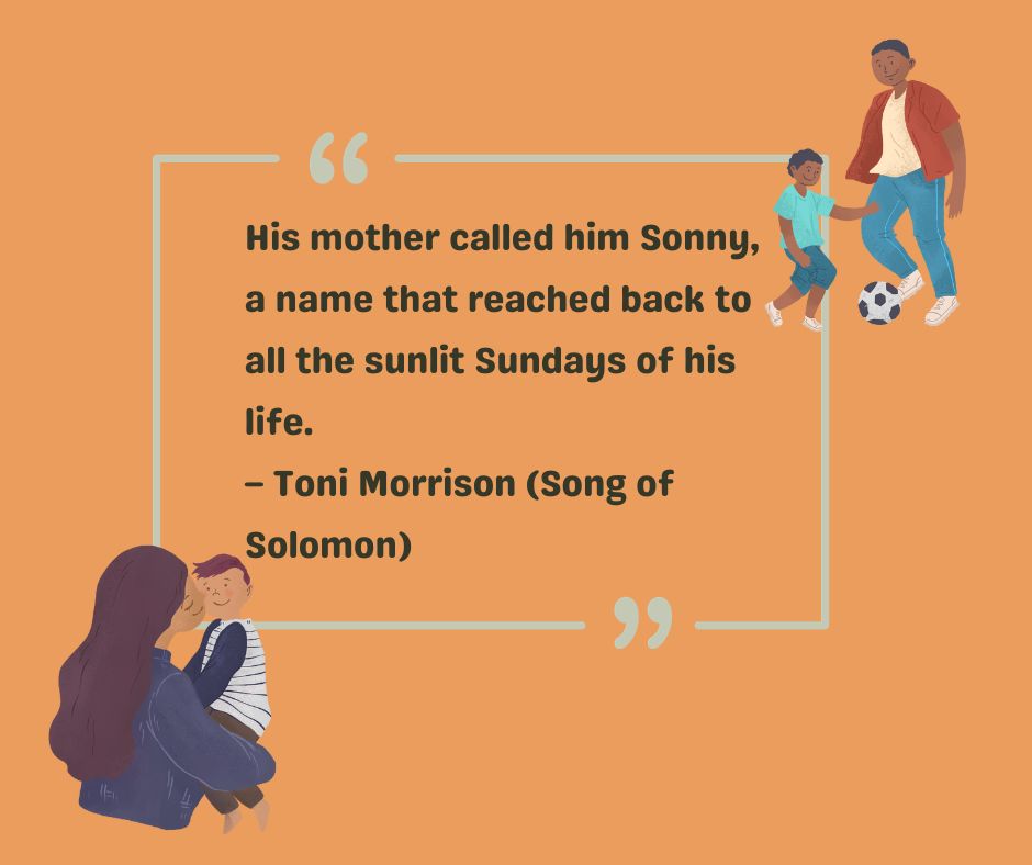 His mother called him Sonny, a name that reached back to all the sunlit Sundays of his life. 