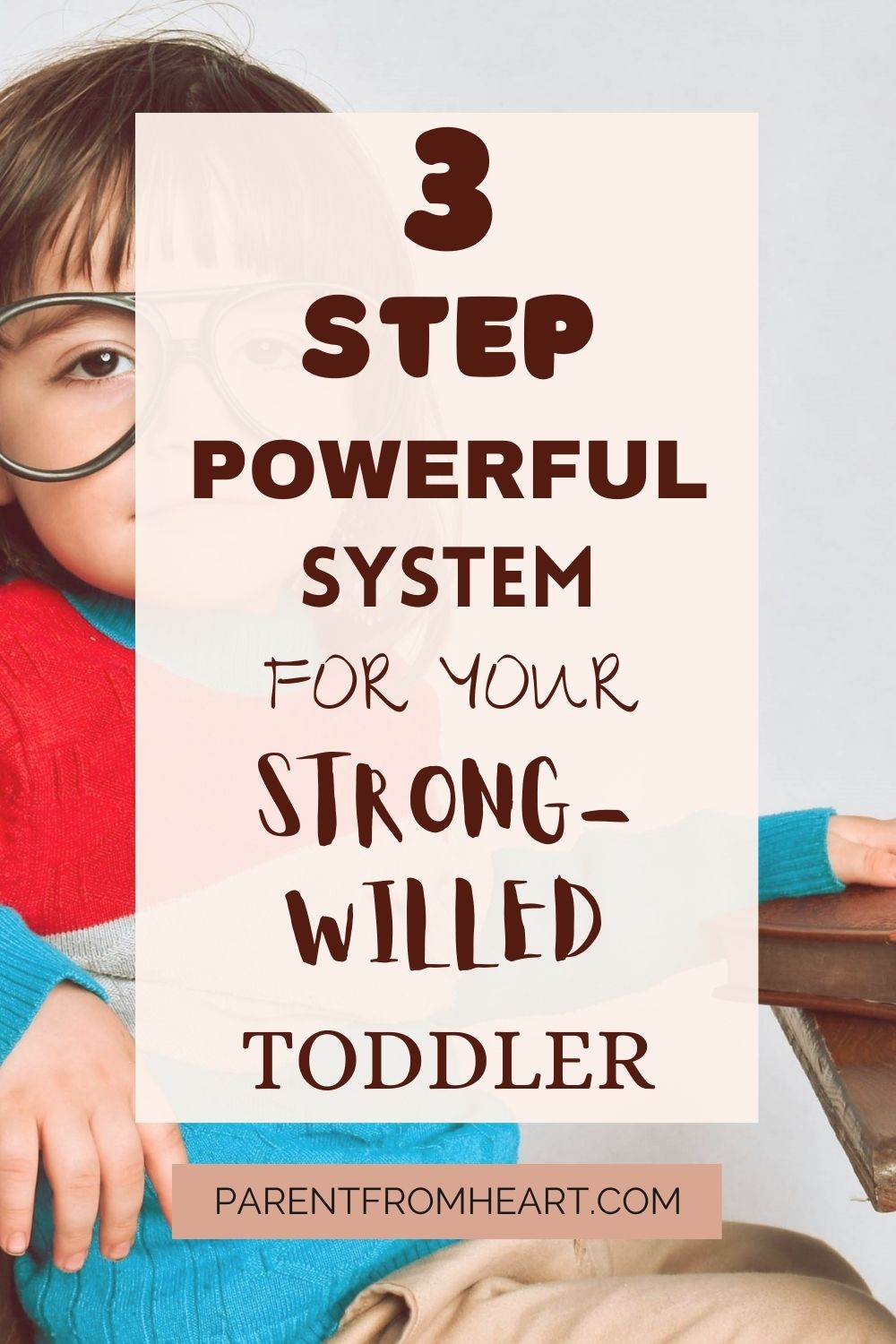 3 Step powerful system for your strong willed toddler