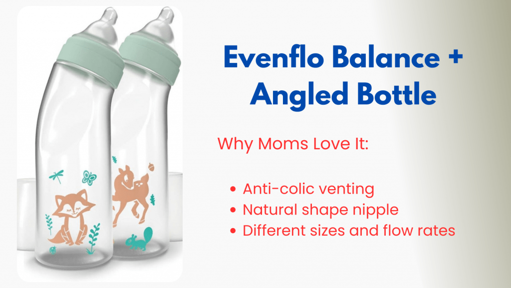 evenflo balance and angled bottle