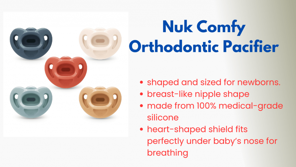 Nuk Comfy Orthodontic Pacifier