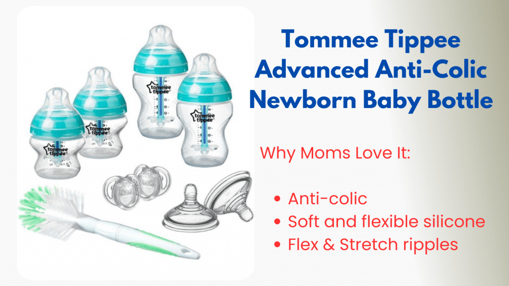 Tommee Tippee Advanced Anti-Colic Newborn Baby Bottle 