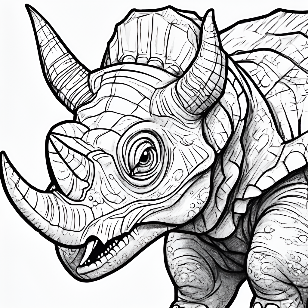 Triceratops Pappa Dino