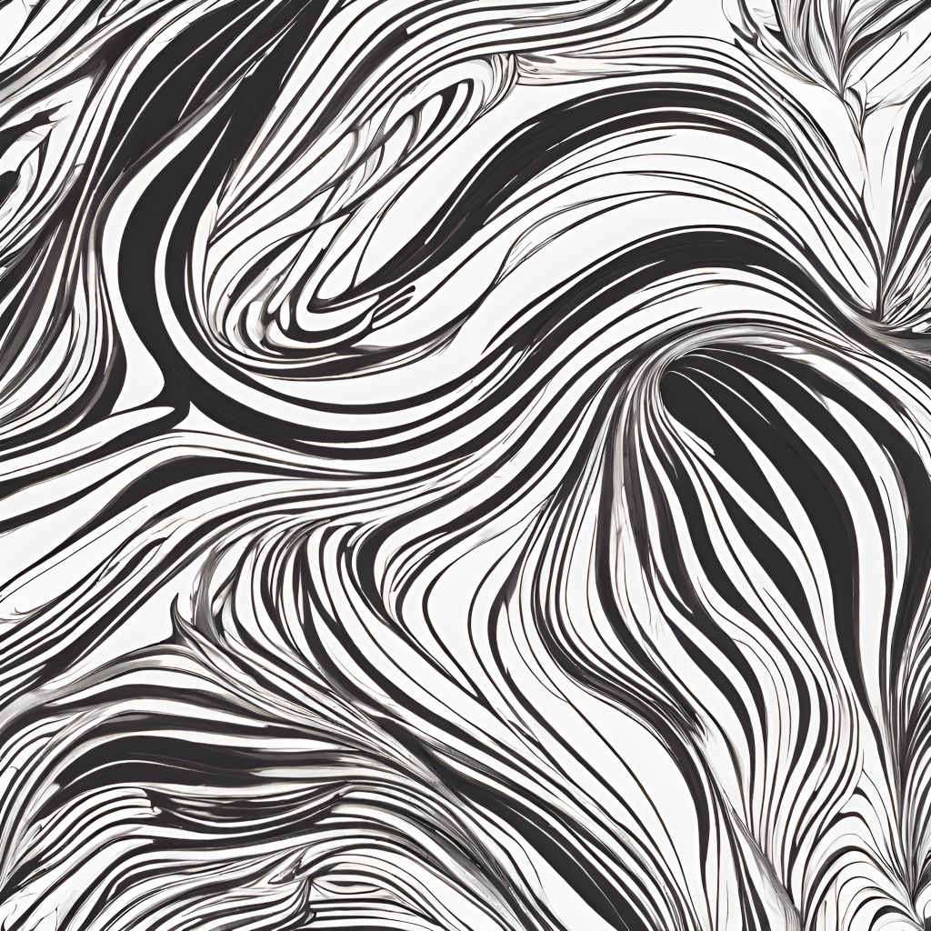 waves coloring page