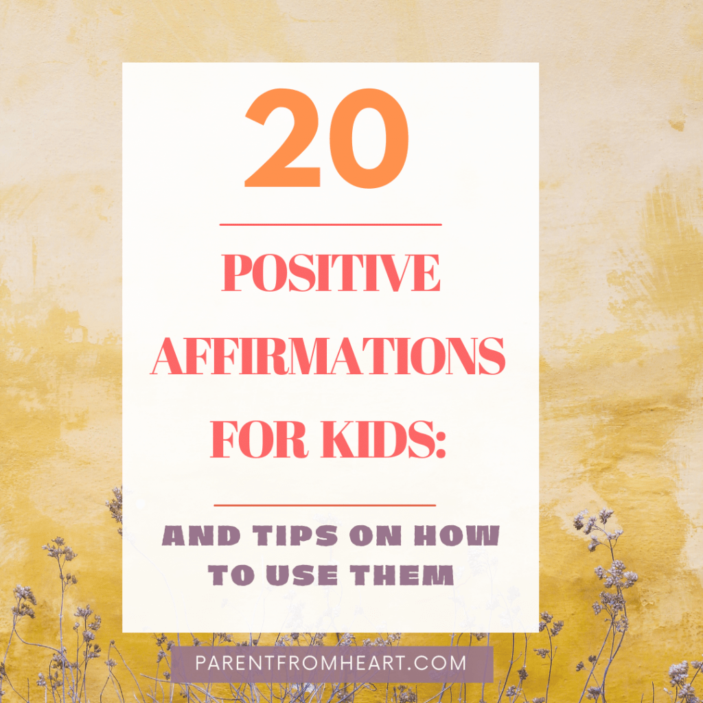 Positive affirmations for kids 